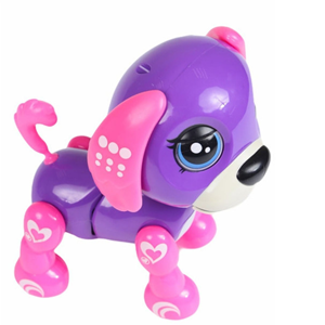 ربات اسباب بازی شارژی سگ سنسوردار بنفش تیره Electronic Robot Dog Smart Pet Dark Purple_اسباب بازی